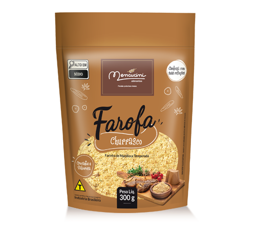 Produto Mencucini Farofa Churrasco