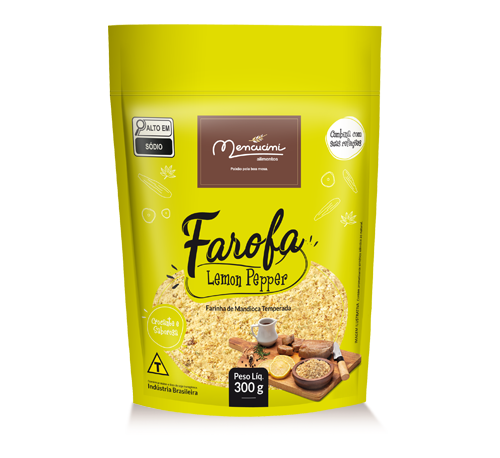 Produto Mencucini Farofa Lemon Pepper